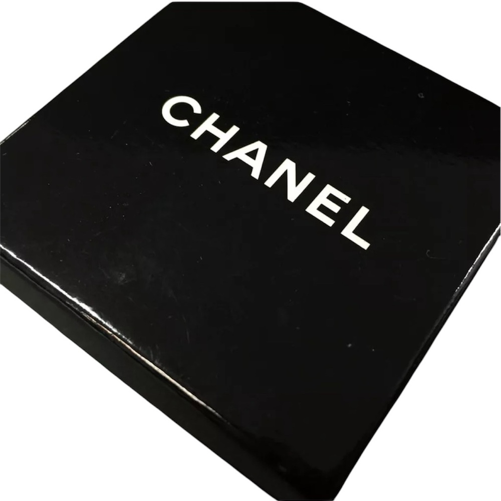 Chanel Necklace Coco Mark Rhinestone Plated Gold - Picture 7 of 7